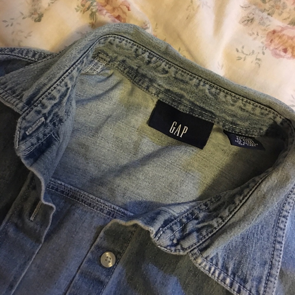 Jeans Button Up - image 2